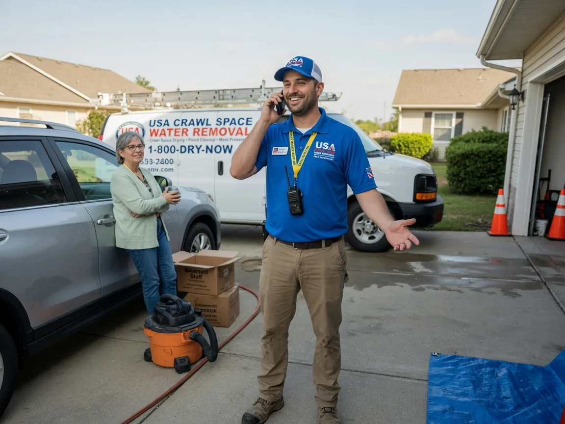 Crawl Space Water Removal Orange, VA FAQs